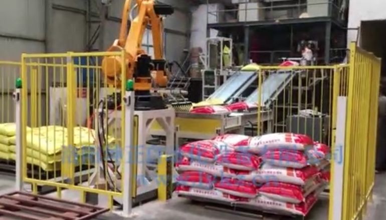 袋裝機(jī)器人碼垛機(jī)